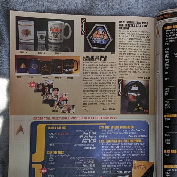 1996 STAR TREK COMMUNICATOR Magazine #106 Ethan Phillips - Picture 6 of 7